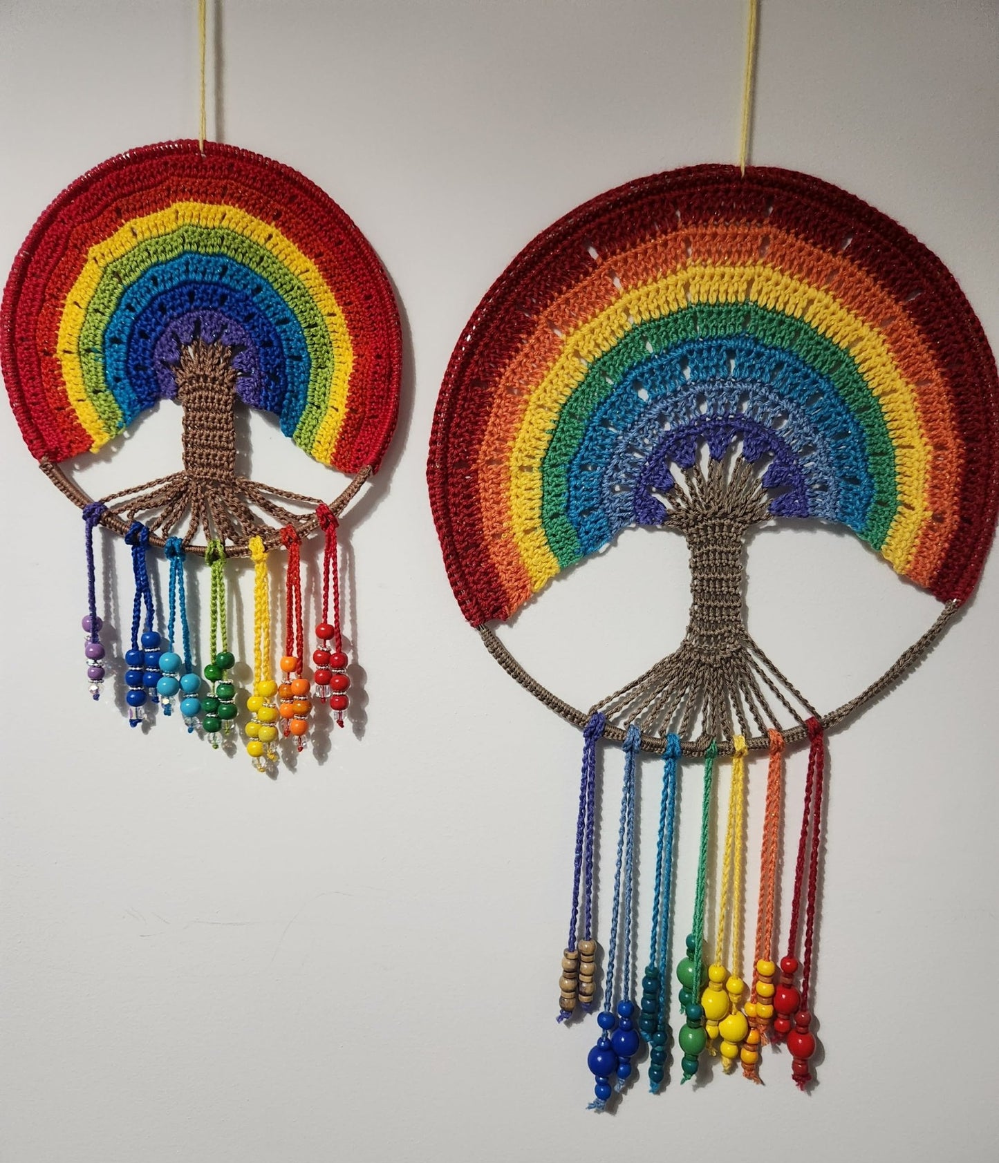 🌈 Capteur de rêve Arbre de Vie Chakra - Jardi Mel