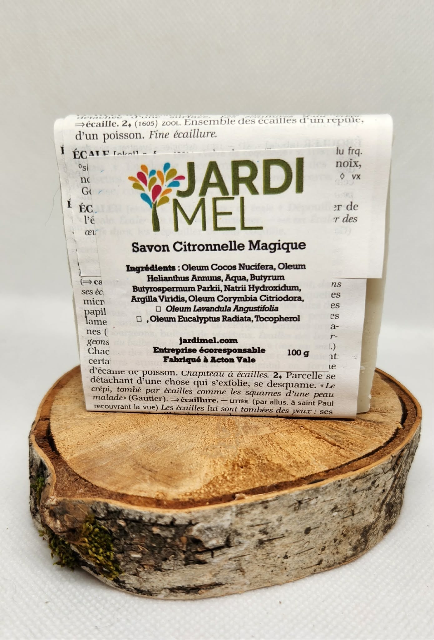 Savon à la citronnelle - Jardi Mel