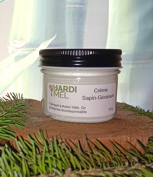 Crème Sapin et Géranium - Jardi Mel