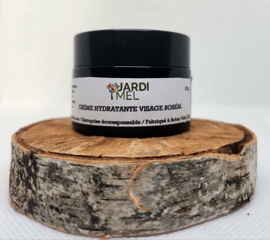 Crème visage Boréal - Soin visage apaisant et revitalisant pour peaux sensibles - Jardi Mel