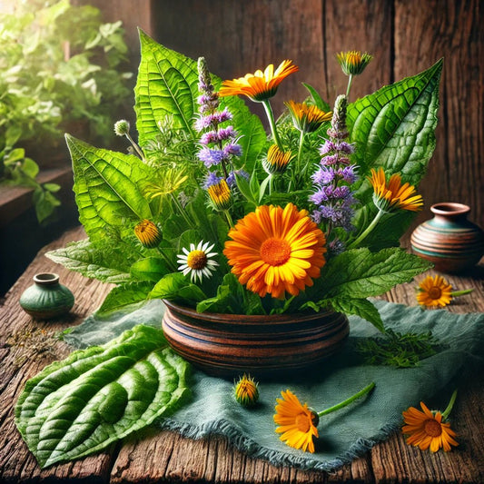 🌿 Pommade aux herbes – Réparatrice et apaisante - Jardi Mel