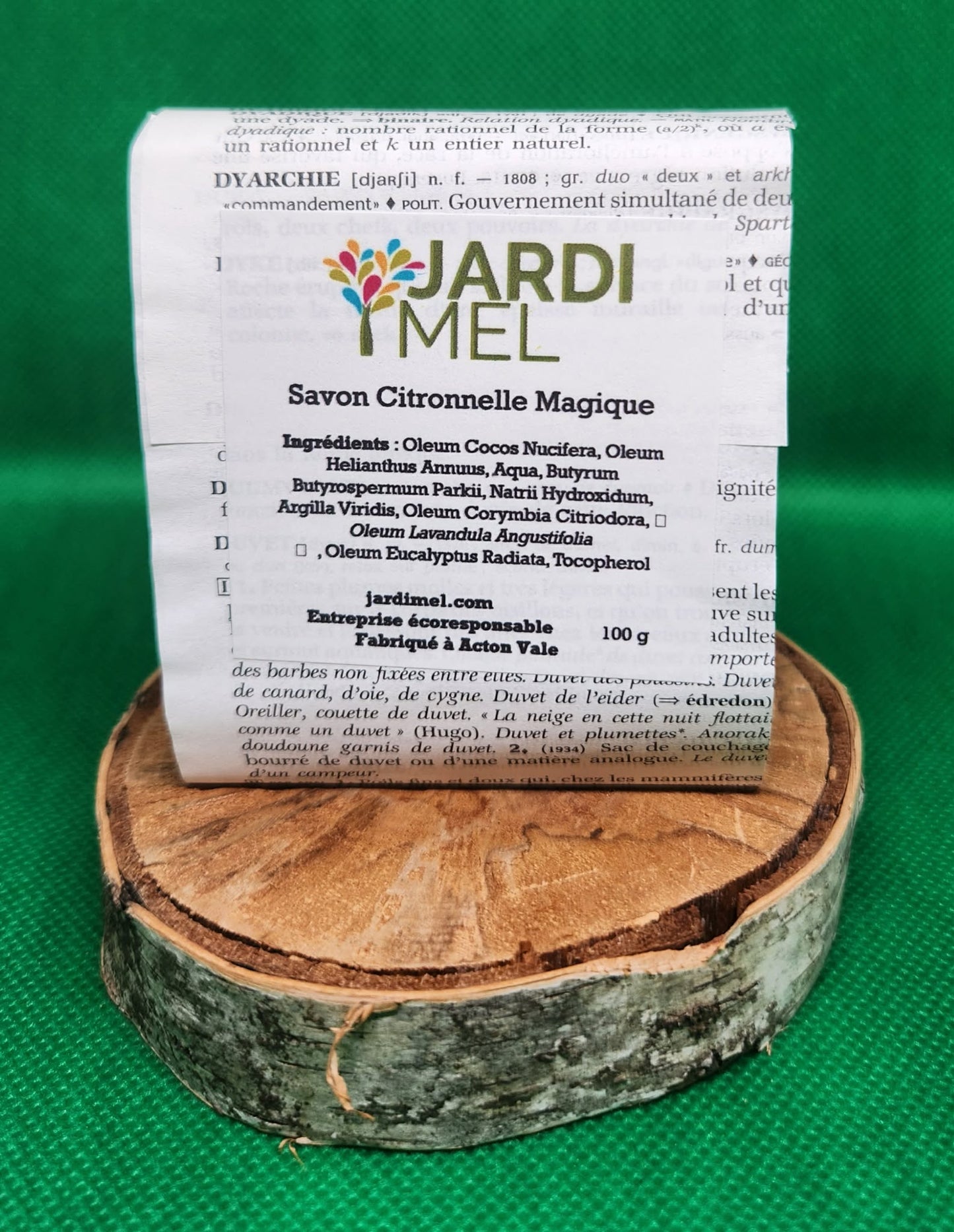Savon à la citronnelle - Jardi Mel