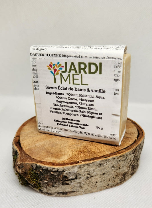 Savon Baies & Vanille - Jardi Mel