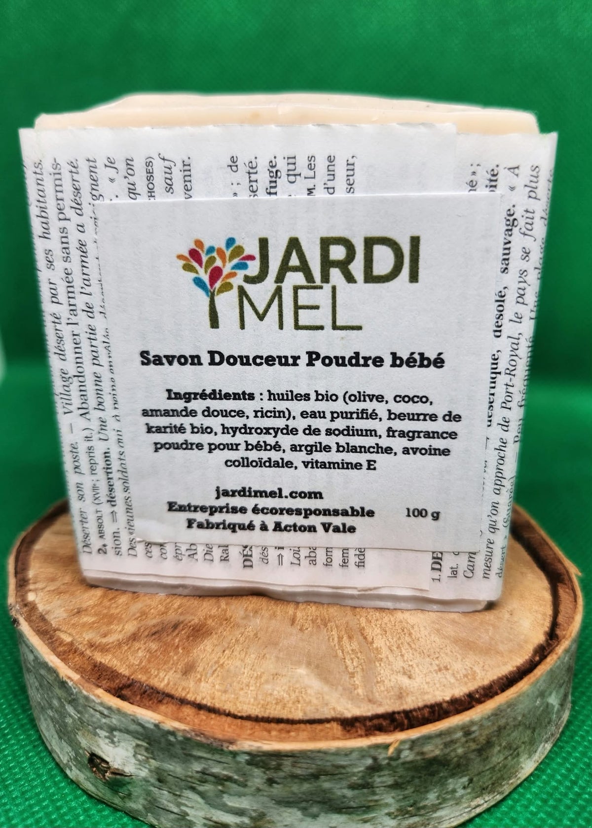 Savon Douceur Poudre bébé - Jardi Mel